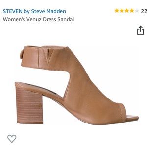Steven by Steve Madden Ankle Strap Mules/Booties